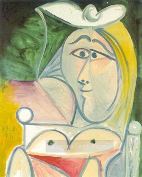 Busto de Mujer 3 1971 cubismo Pablo Picasso Pinturas al óleo